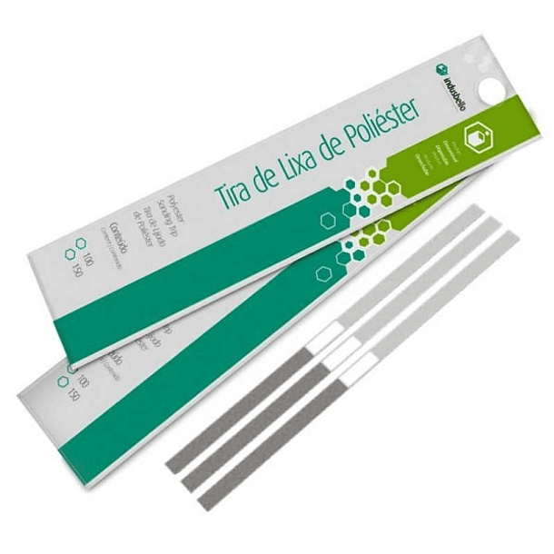 Huincha Lija Metálica 4mm 12 Unidades Indusbello 