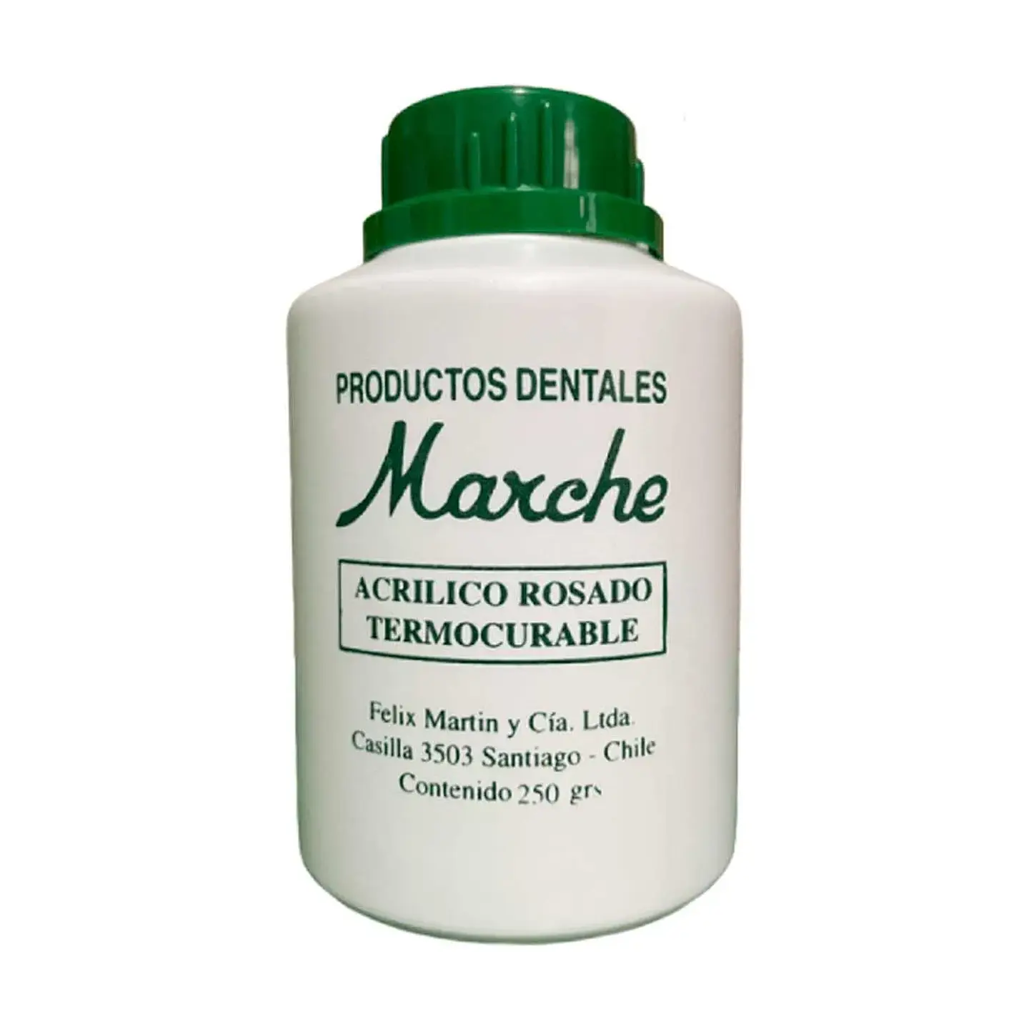 Acrilico Termocurable Rosado 250 grs Marche 1