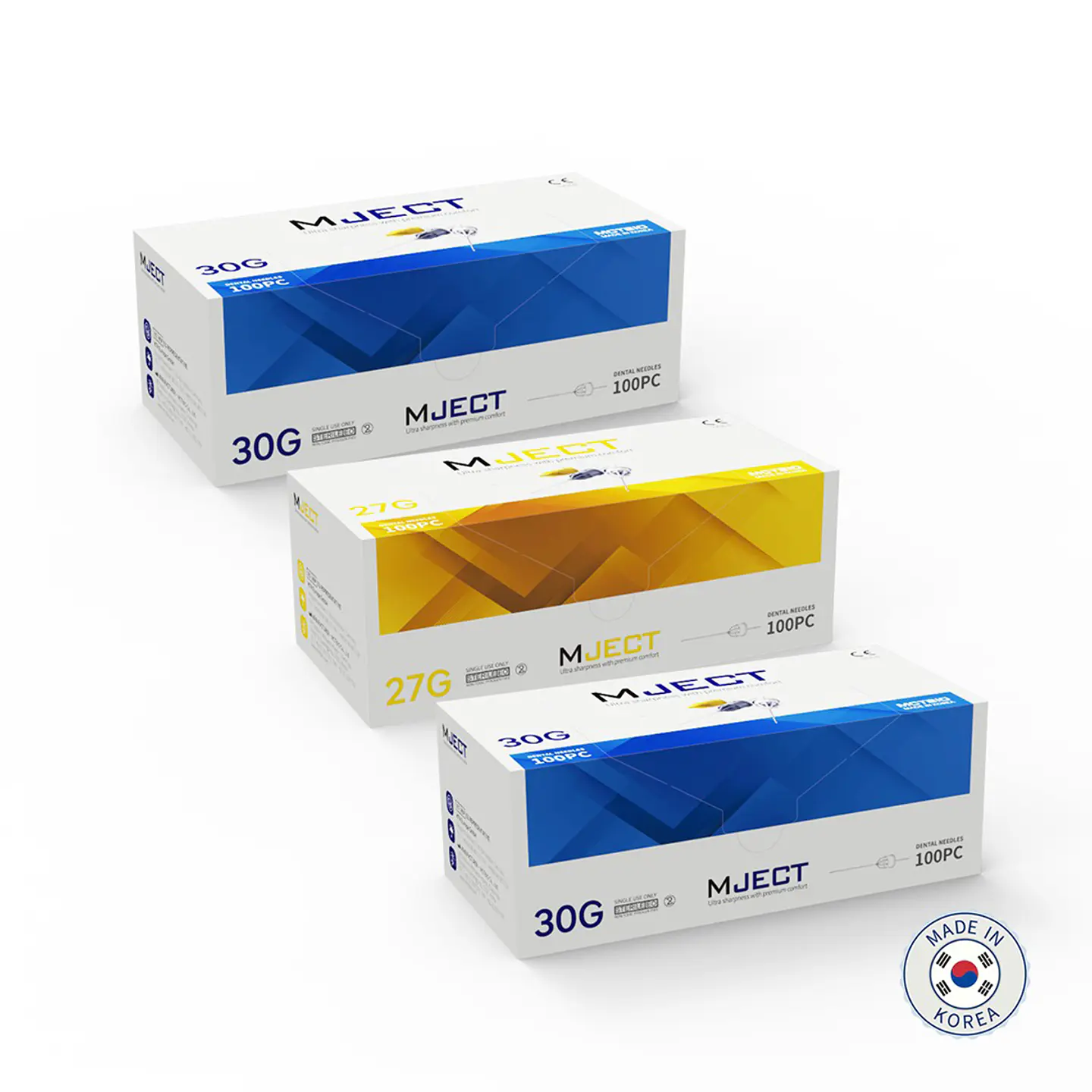 Agujas Esteriles Mject 1
