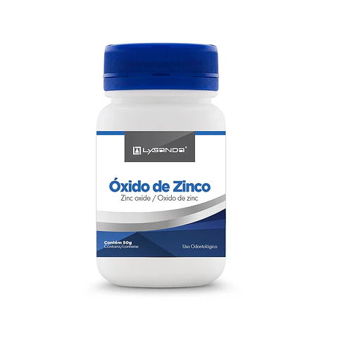 Oxido de Zinc Frasco 50gr Lysanda