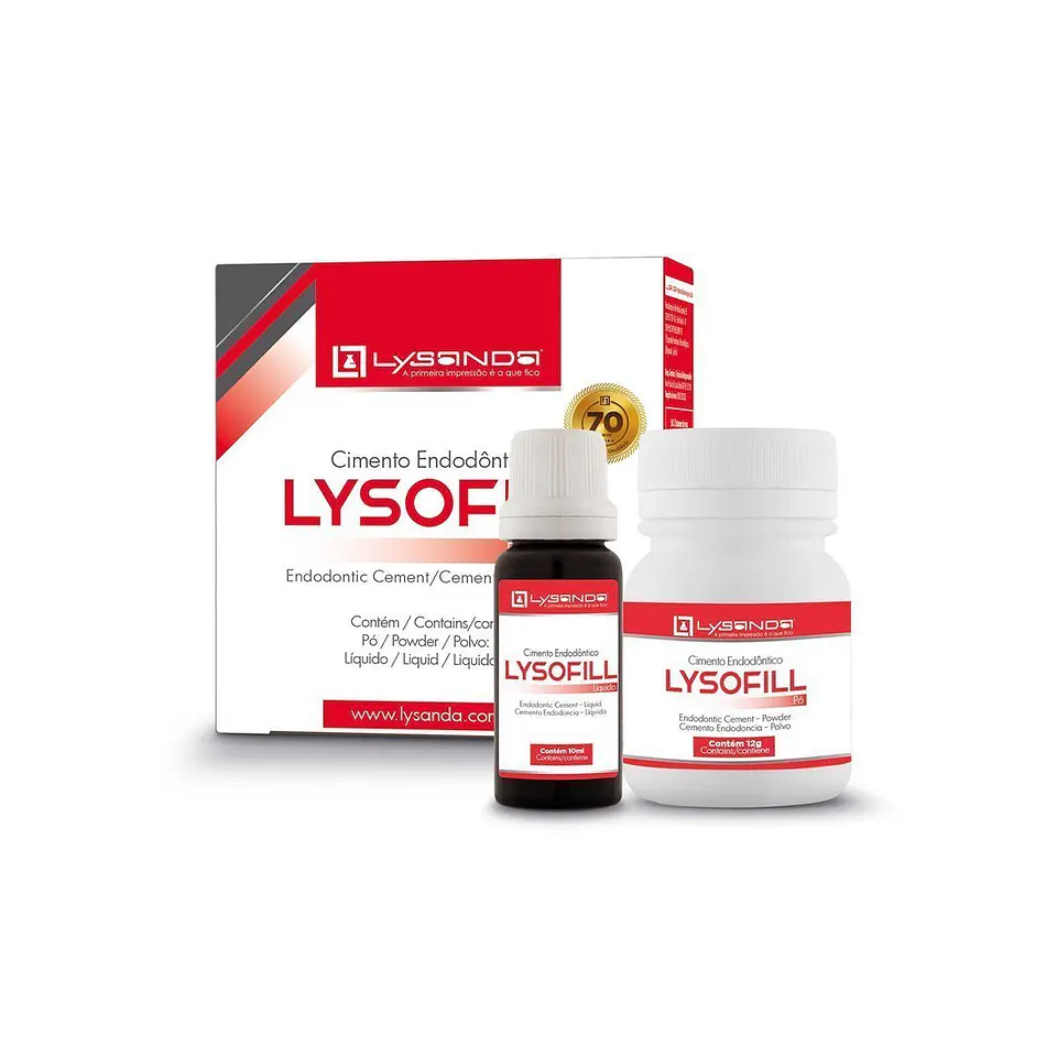 Cemento Endodontico Lysofill KIT Lysanda 1