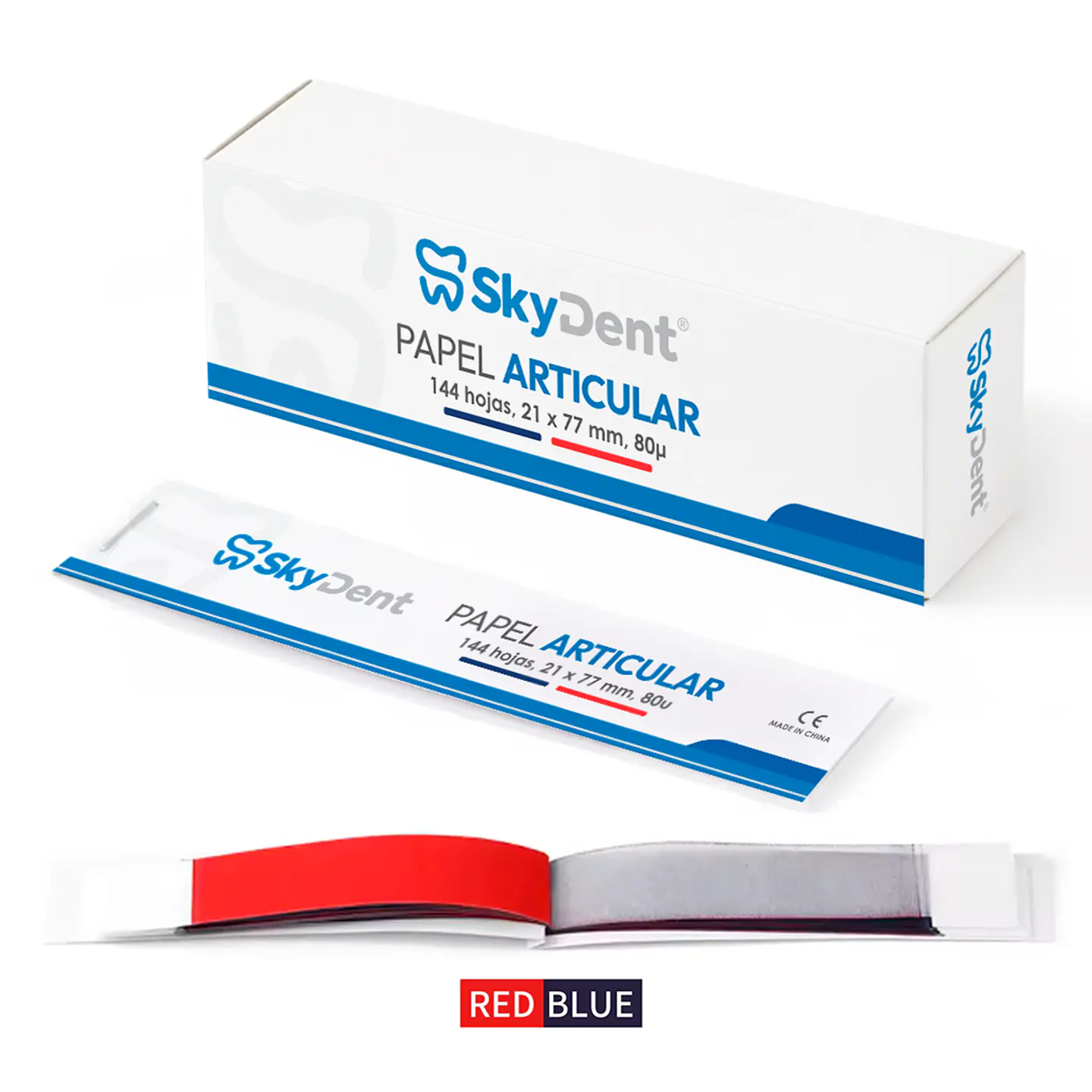 Papel Articular Recto Skydent 1