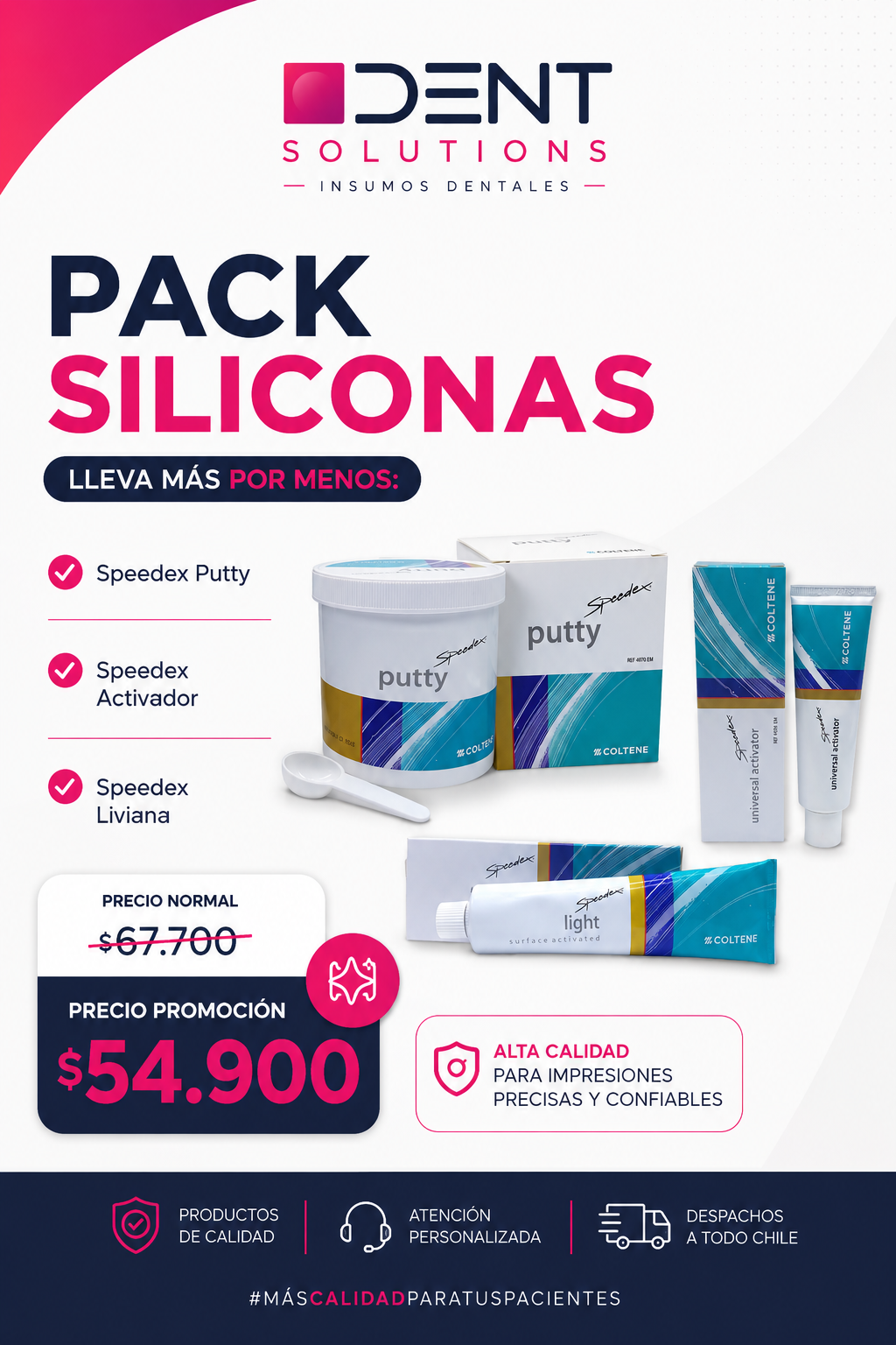 Pack Siliconas