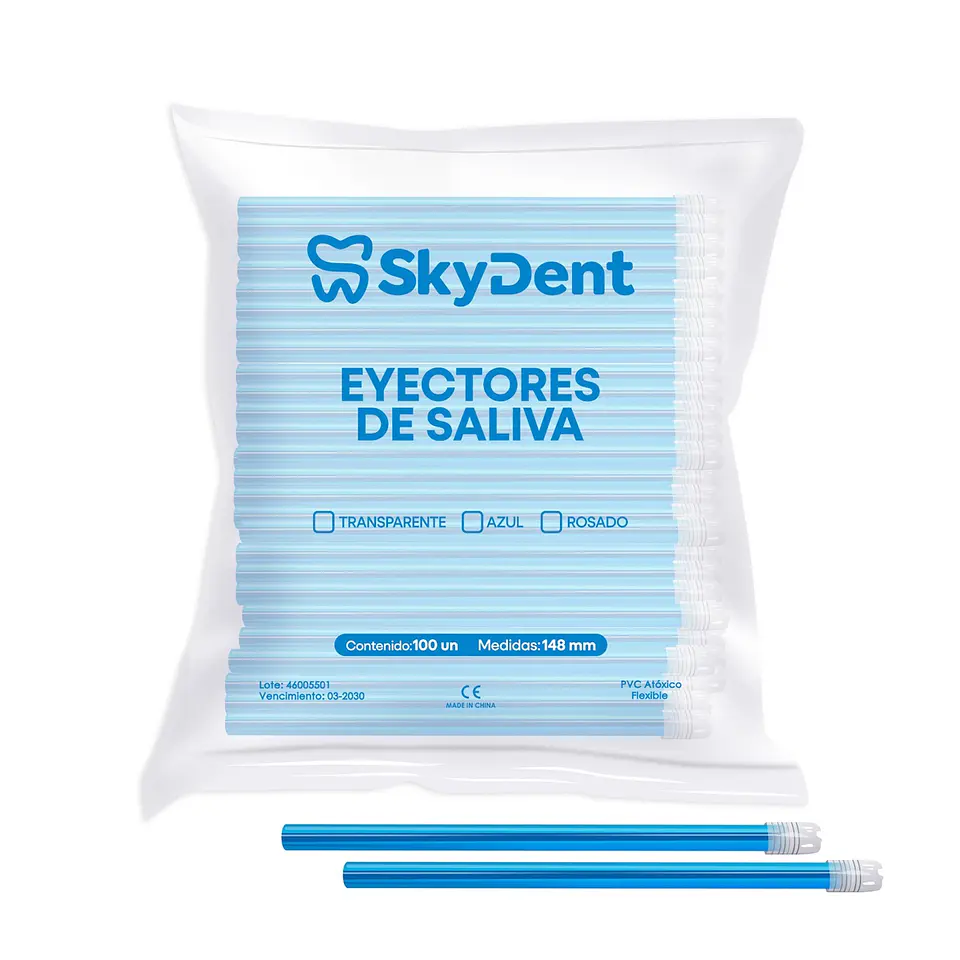 Eyectores de Saliva 100 Unidades Skydent 2