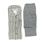 Pijama Aberto de Homem Meia Estação 100% Algodão