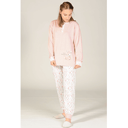 Pijama de Mulher Meia Estação 100% Algodão