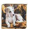 Pano Turco Digitalizado Cão (50x50cm) 