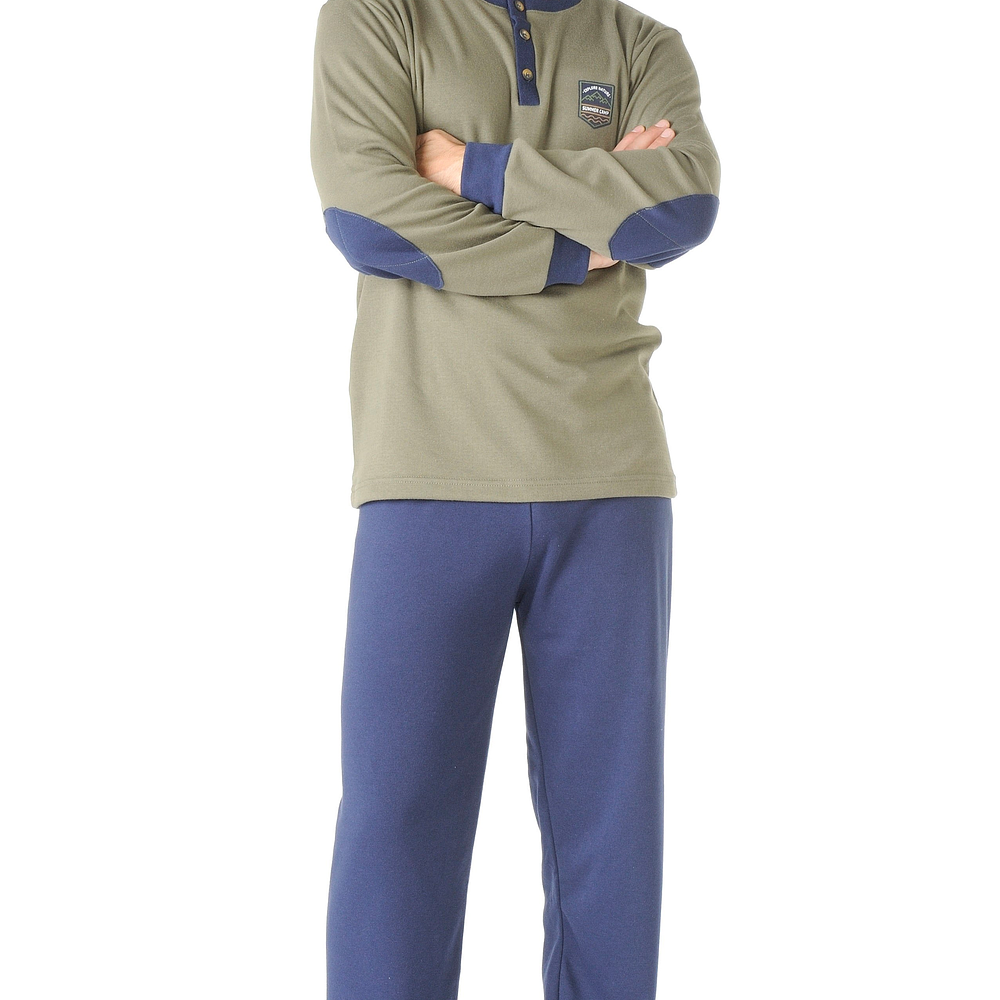 Pijama de Homem de Inverno (AZUL/PETRÓLEO) M/L/XL