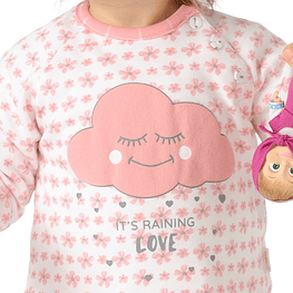 Pijama de Bebé Menina (Rosa) 12m/18m/24m