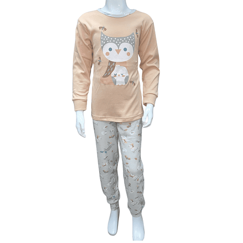 Pijama de Criança Menina Inverno (2 aos 14 anos) (Várias cores)