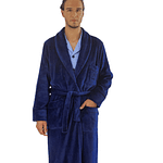 Robe de Homem de CORALINA (Azul Marinho e Cinza M-L-XL-XXL)