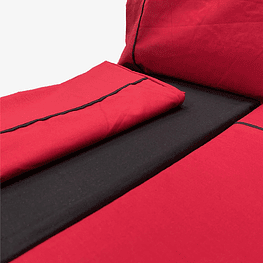 Jogo de Cama Liso Casal 240x290cm ALGODÃO (Lençol de baixo SEM elástico)