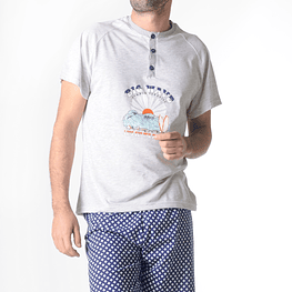 Pijama Homem de Verão (100% Algodão)