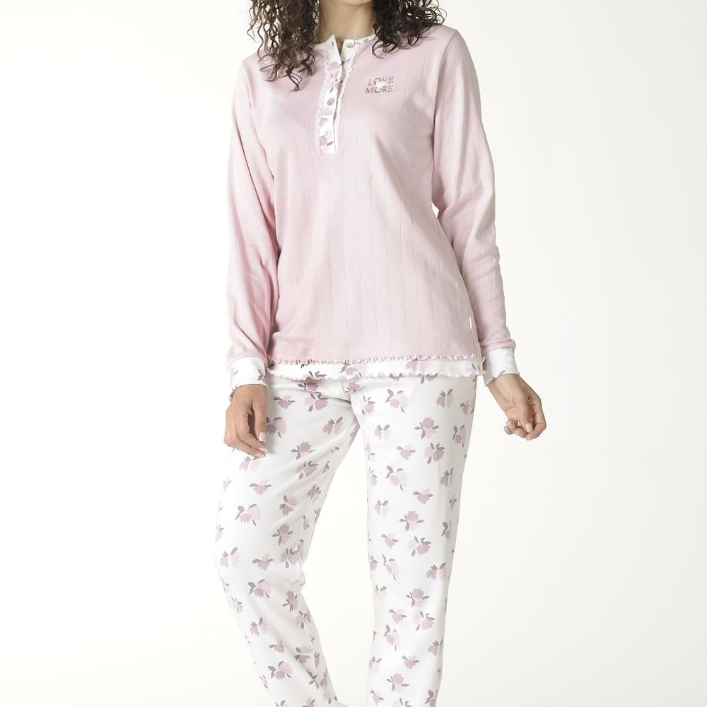 Pijama de Mulher de Inverno (ROSA) M/L/XL/XXL