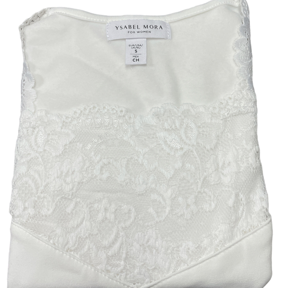 Camisola Interior Térmica Rendada Manga Comprida (S/M/L/XL/XXL)