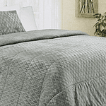Sherpa Comforter 240x260cm (Cinza)