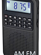 Radio AM FM Recargable Bluetooth Parlante 5w Mp3 Tf Linterna - Miniatura 1