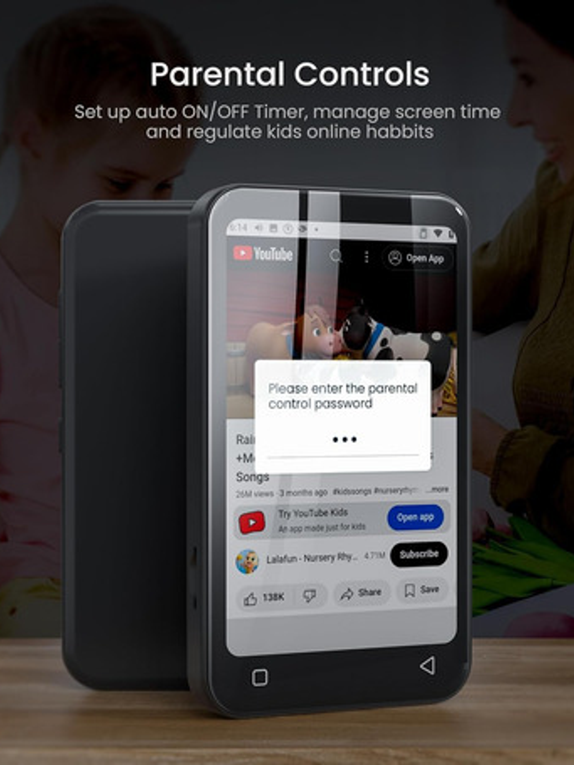 Reproductor Mp3 Android Spotify 80gb Bluetooth 4  Wifi 2