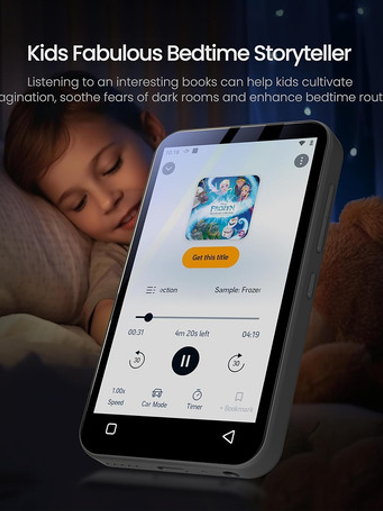 Reproductor Mp3 Android Spotify 80gb Bluetooth 4  Wifi 5