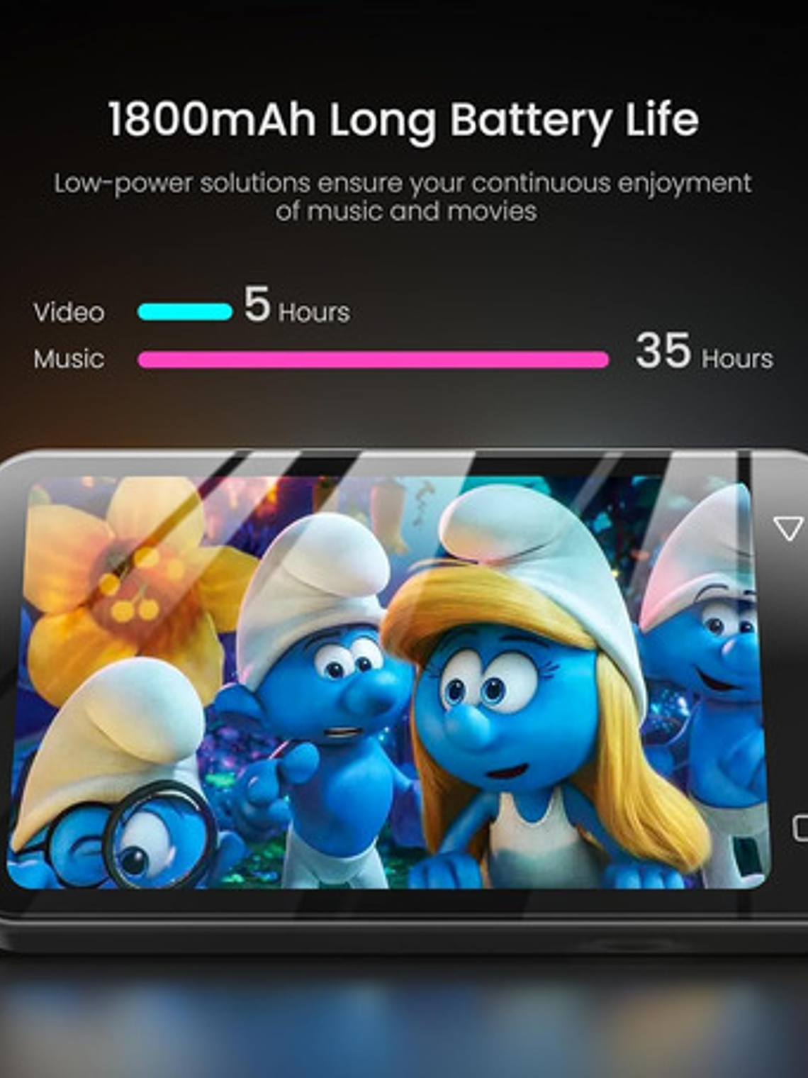 Reproductor Mp3 Android Spotify 80gb Bluetooth 4  Wifi 7