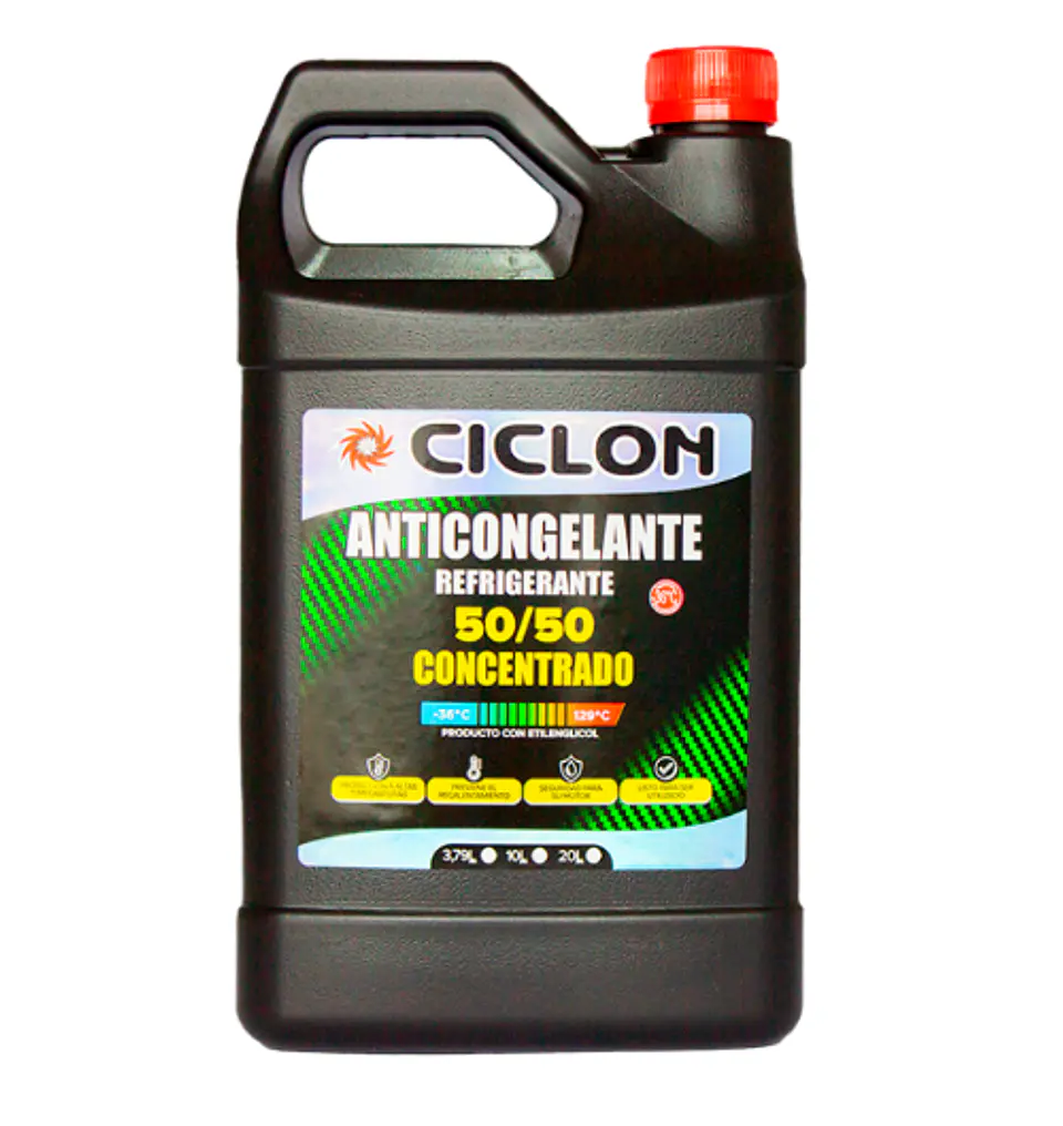 ANTICONGELANTE 50/50 1GALON ROJO CICLON 1