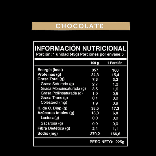 WILD PROTEIN CHOCOLATE 5 unidades