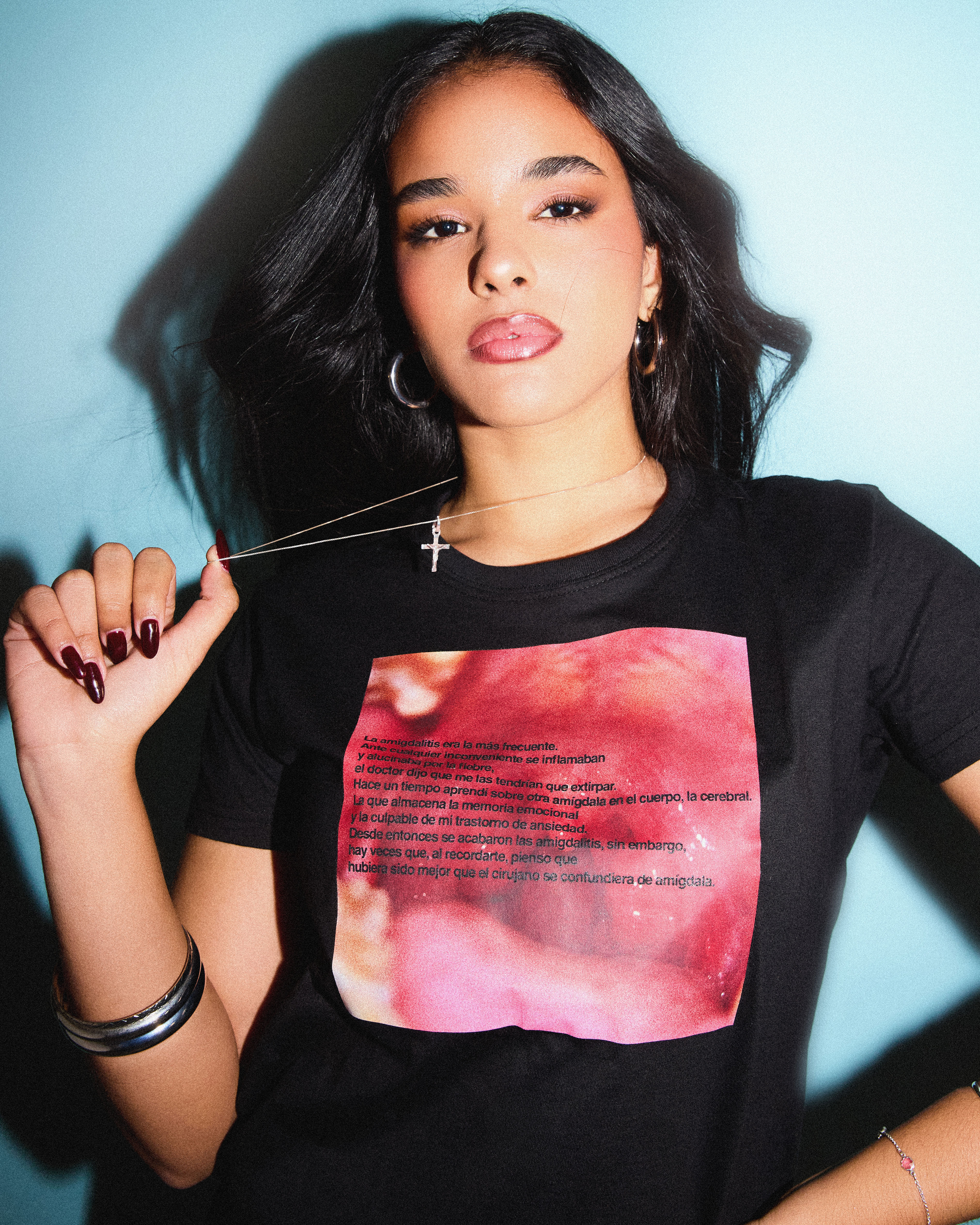 Baby Tee Amígdala - Nostalgia