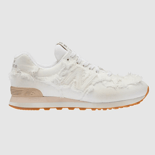 뉴발란스 x 미우 미우 574 데님 화이트