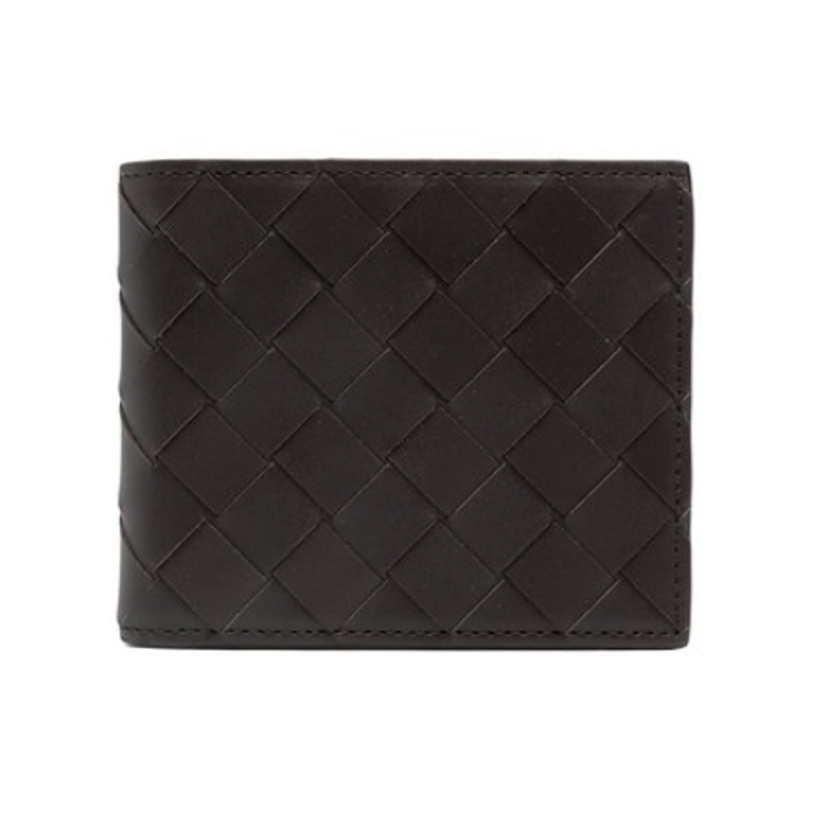 보테가 베네타 인트레치아토 레더 지갑 브라운계열 1