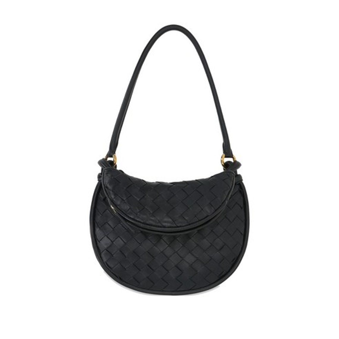 보테가 베네타 인트레치아토 크레센트 숄더 백 1