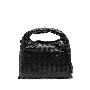 보테가 베네타 홉 가죽 미니 핸드백