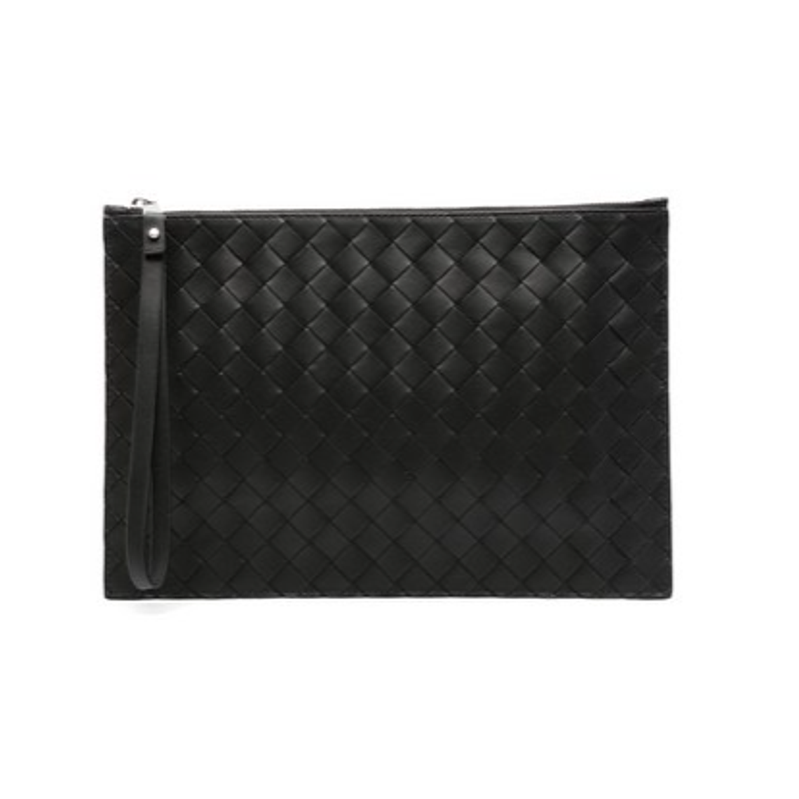 보테가 베네타 인트레치아토 가죽 클러치 블랙계열 1