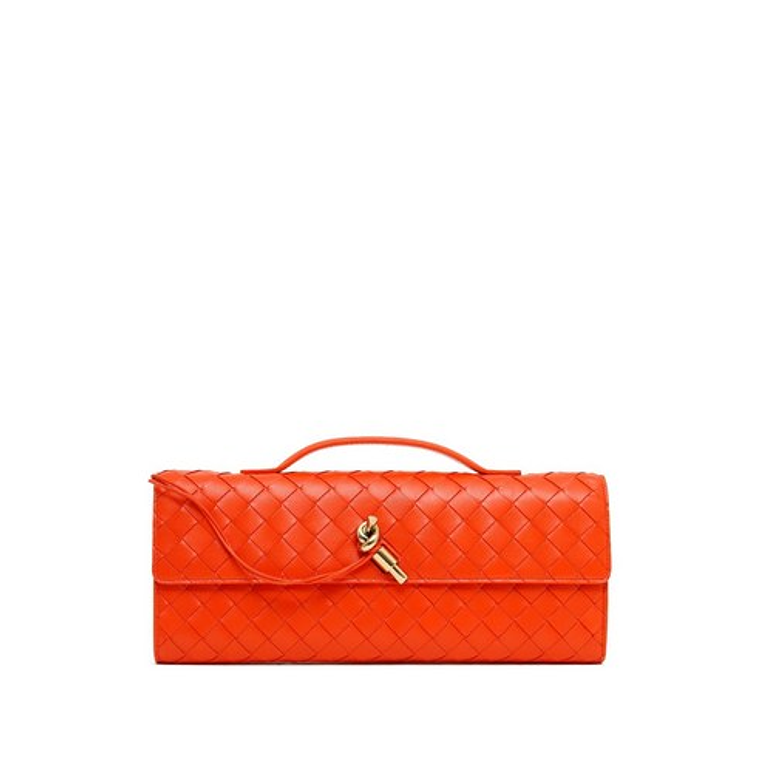 보테가 베네타 안디아모 클러치 오렌지계열 1