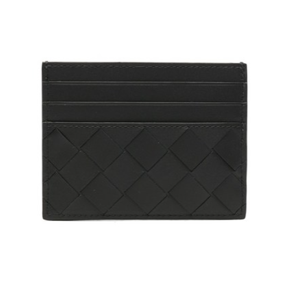 보테가 베네타 인트레치아토 가죽 카드홀더 블랙계열 1