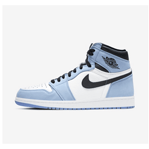 조던 1 레트로 하이 OG 유니버시티 블루 캐치트렌디 555088-134