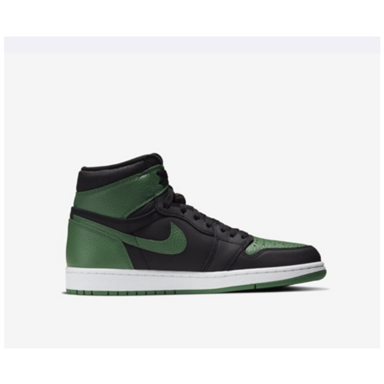 조던 1 레트로 하이 파인 그린 블랙 캐치트렌디 555088-030 1