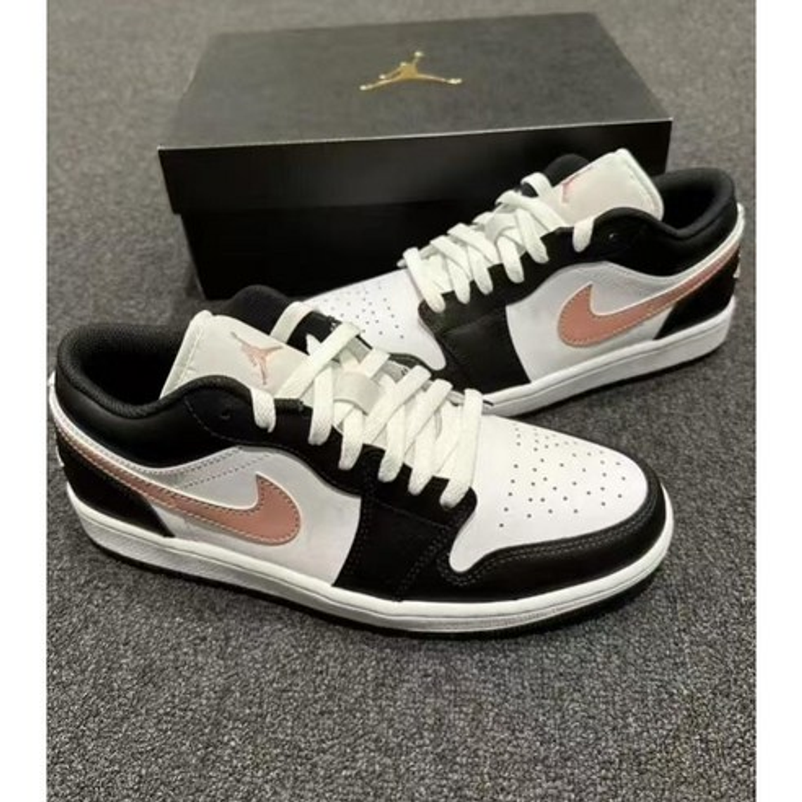 N/IKE 조던 1 로우 553558-165 남녀 공용 운동화 러닝화 스니커즈 1