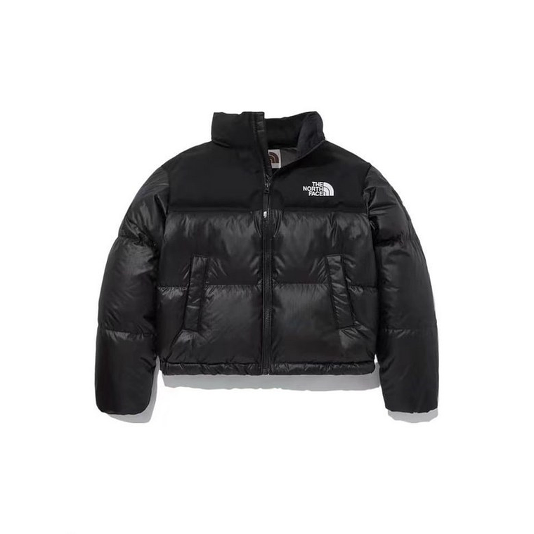 노스페이스 여성 유광 노벨티 눕시 RDS 다운 자켓 패딩85 쇼트 블랙 1