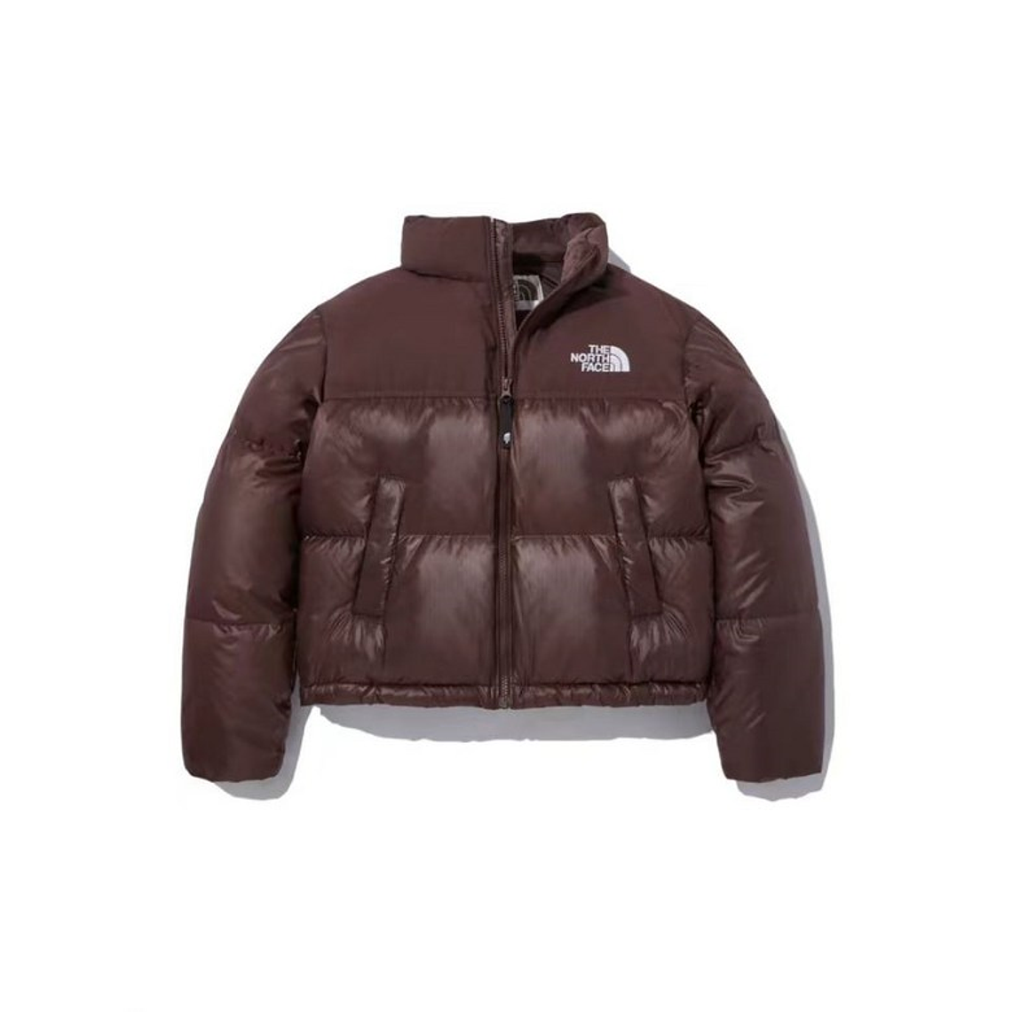 노스페이스 에코 눕시 숏패딩 다운 자켓 쇼트 와인 1