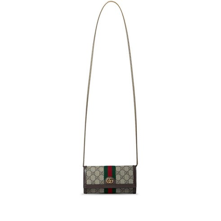 구찌 GG 캔버스 체인 지갑 1