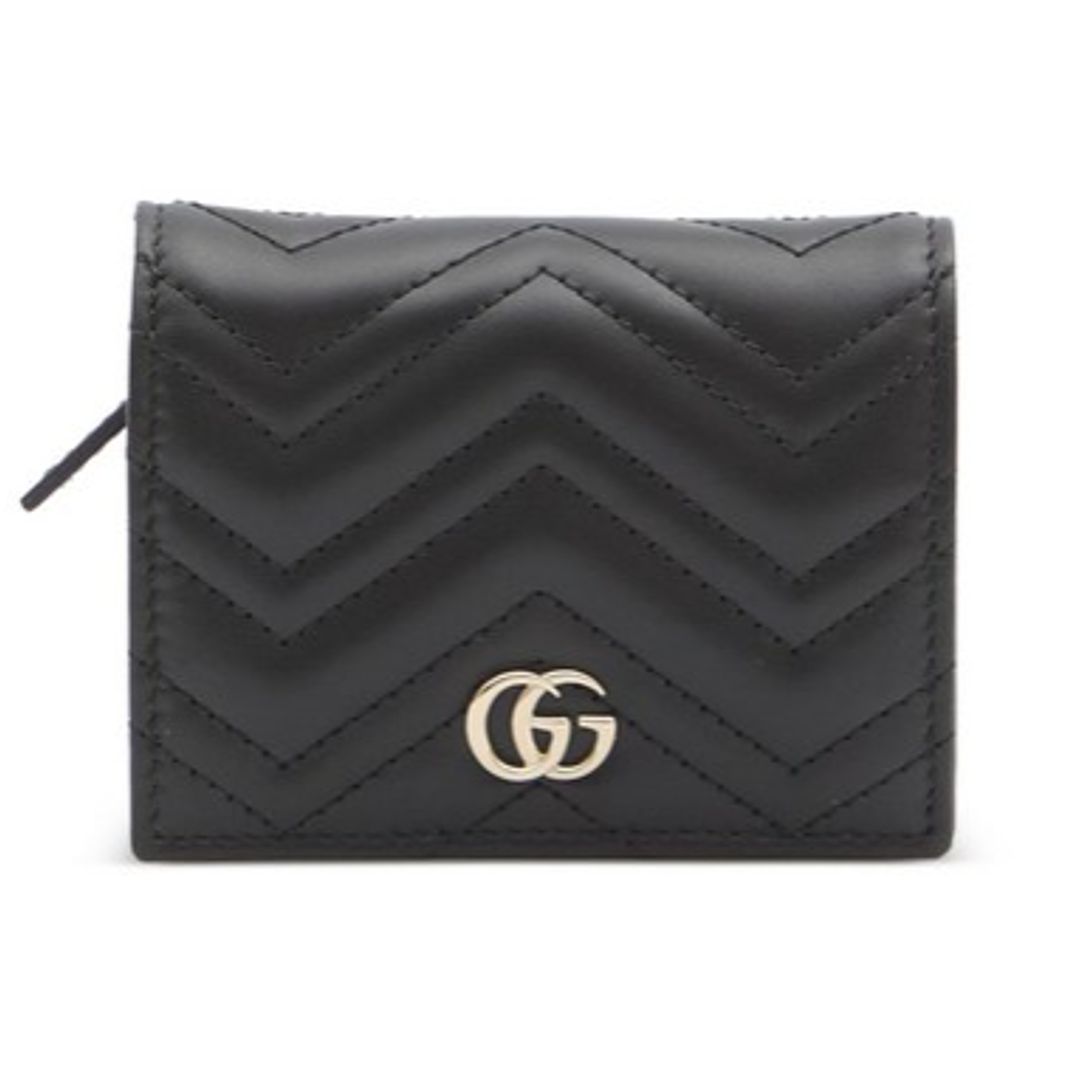 구찌 GG 마몽 셰브런 레더 지갑 1
