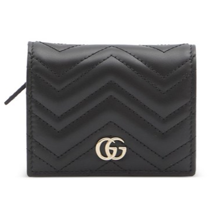 구찌 GG 마몽 셰브런 레더 지갑 1
