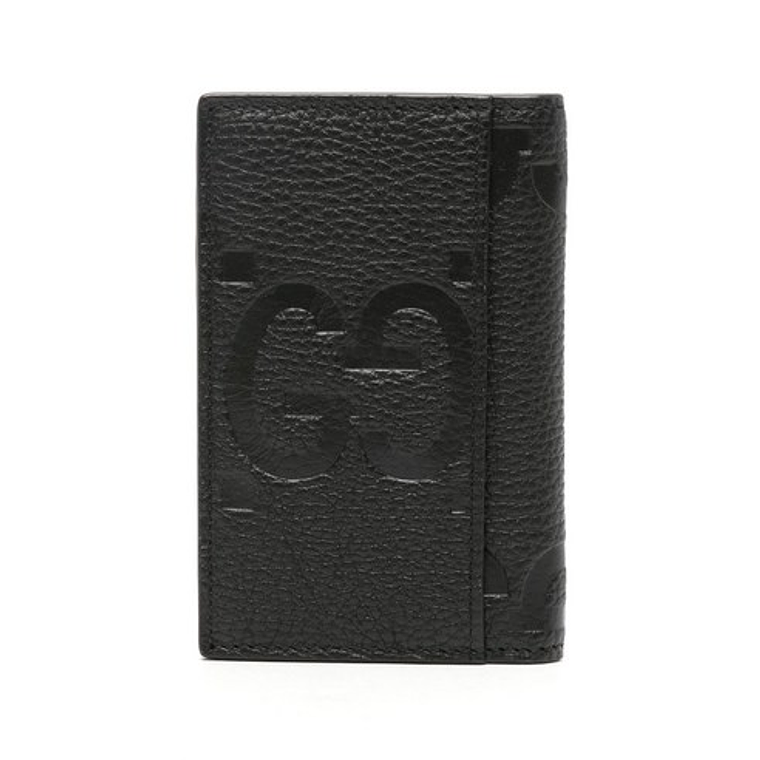 구찌 점보 GG 가죽 카드홀더 1