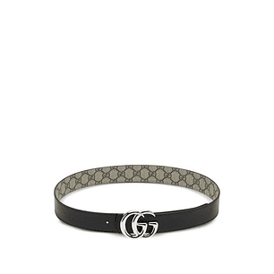 구찌 GG 수프림 리버서블 레더 벨트