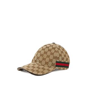 구찌 GG 캔버스 베이스볼 캡 모자