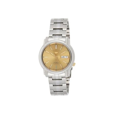 Seiko 5 Automático SNKL81K1: El Esplendor del Oro y la Ingeniería