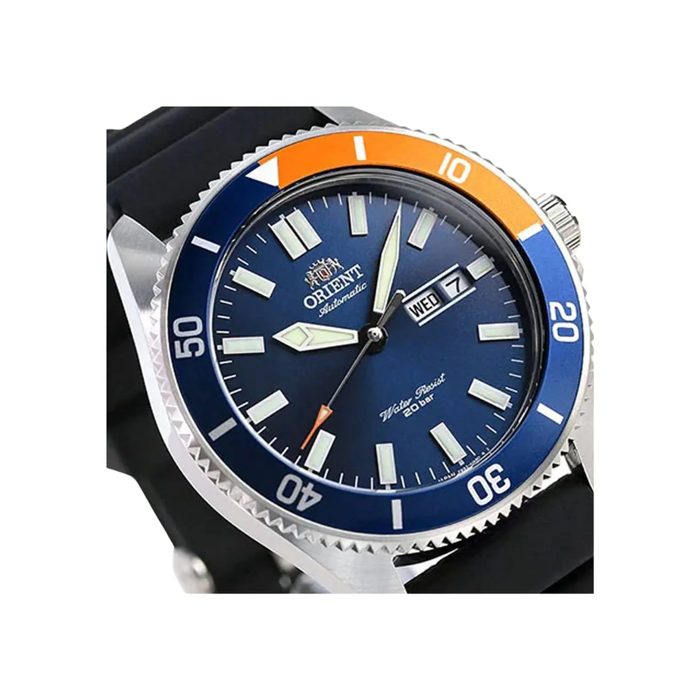 Orient Automático RA-AA0916L – Profundidad Oceánica en Acero y Zafiro 3