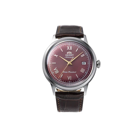 Orient Automático RA-AC0026R – La Distinción del Bambino Bordeaux