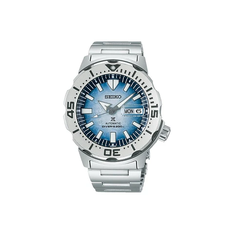 Reloj Hombre Seiko Prospex SRPG57K1 "Save the Ocean" – El Espíritu de la Antártida y la Precisión Nipona
