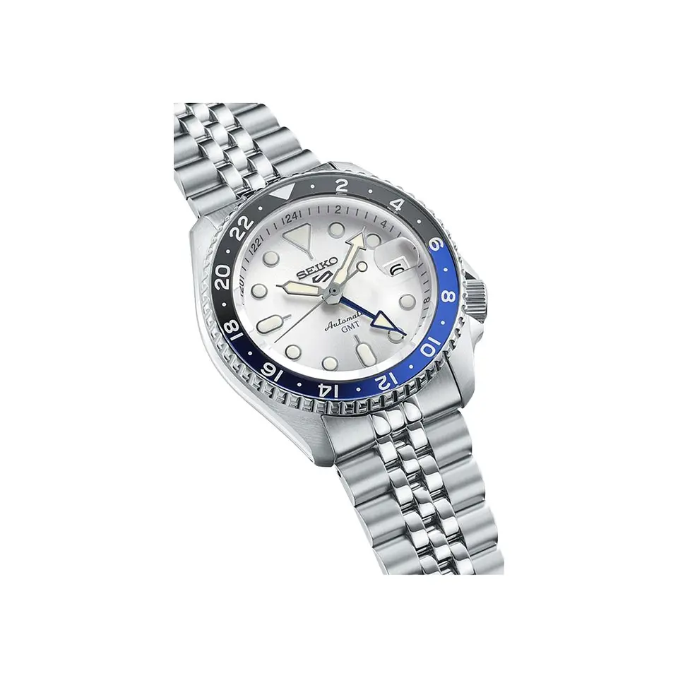 Reloj Hombre Seiko 5 Sports SSK033K1 GMT – Precisión Global y Estilo Urbano 3